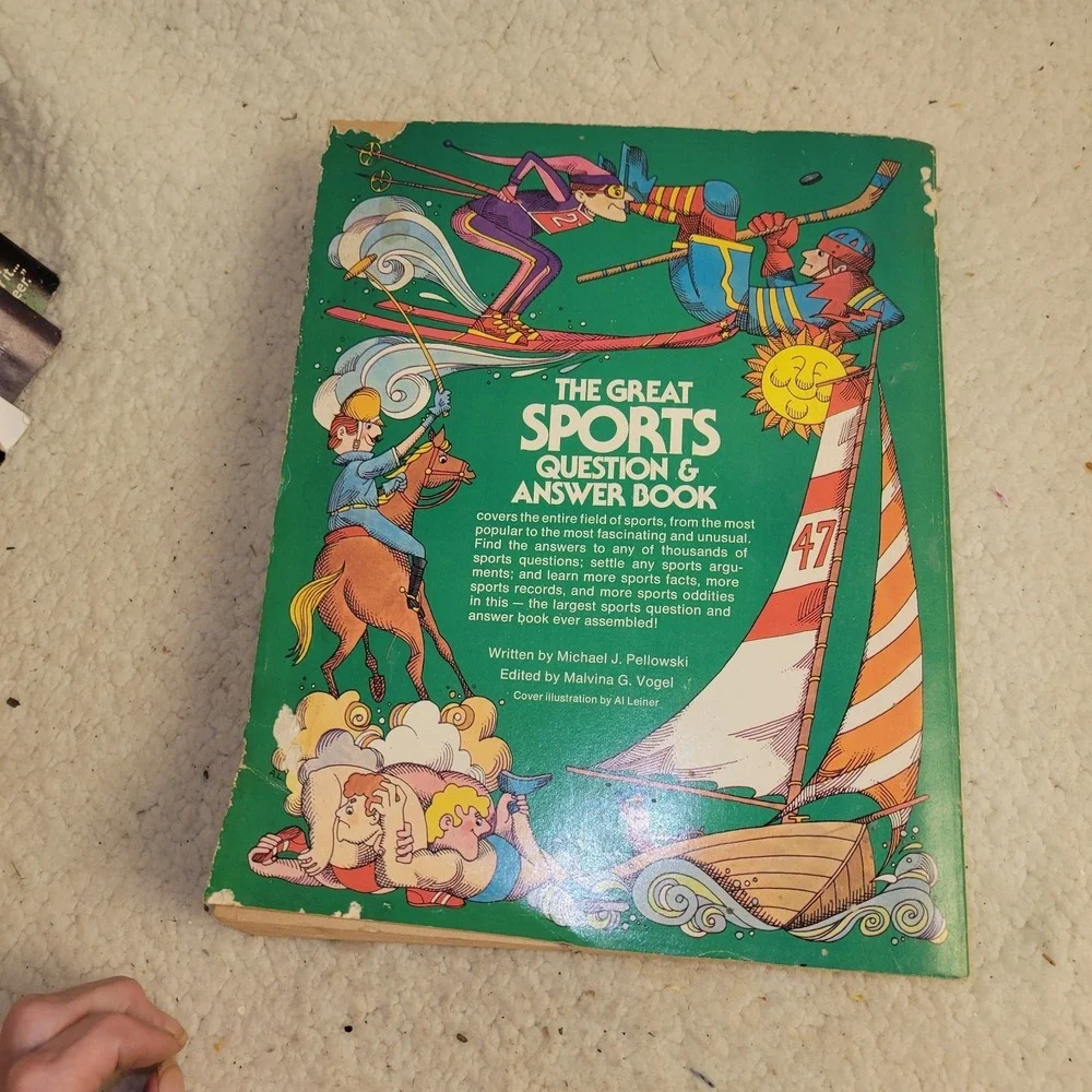The Great Sports Question‎ And Answer Book 1979 Vintage
